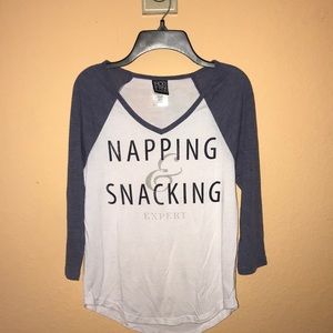 Juniors Long Sleeve 3/4 Tee